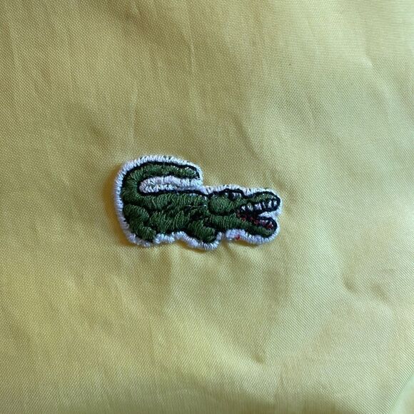 Vintage Alligator Yellow Windbreaker size Medium - Picture 4 of 4